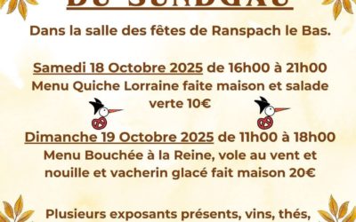 Salon Saveurs du Sundgau – 18 et 19 octobre 2025