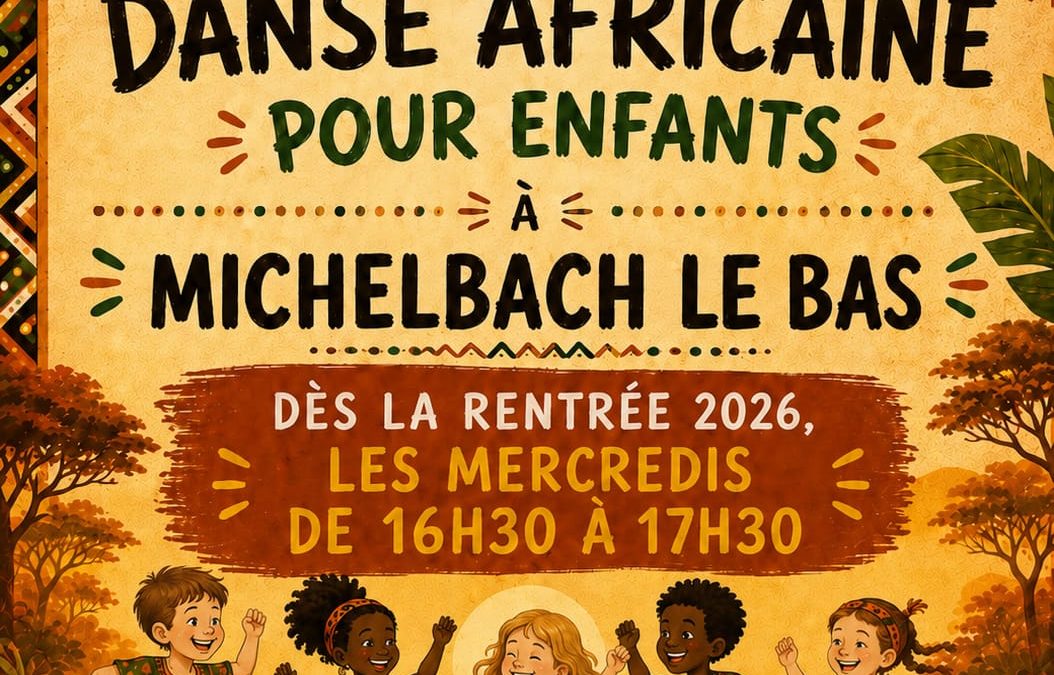 Cours d&rsquo;initiation de danse africaine pour enfants